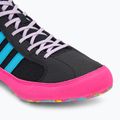 Boxschuhe adidas HVC core black/signal cyan/yellow 7