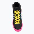 Kinder-Boxschuhe adidas Havoc core black/signal cyan/yellow 5