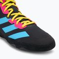 Boxschuhe adidas Adizero black/signal cyan/shock pink 7