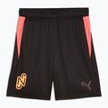 PUMA Neymar Jr Männer Fußball-Shorts Puma schwarz/Sonnenuntergang glühen