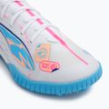 Fußballschuhe PUMA Ultra 5 Match Vol. Up TT puma white/luminous blue/poison pink/fizzy melon 7