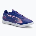 PUMA Ultra 5 Play IT lapis lazuli/puma weiß/sunset glow Fußballschuhe