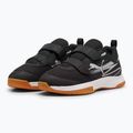 PUMA Varion II V Jr Kinder Hallensportschuhe puma schwarz/cool hellgrau/gum 8