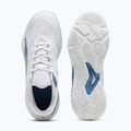 PUMA Solarflash III Indoor-Sportschuh puma weiß/blau horizon 4