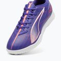 PUMA Ultra 5 Play TT Herren Fußballschuhe Lapislazuli/Puma Weiß/Sunset Gloe 6