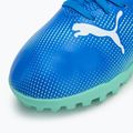 Fußballschuhe Kinder PUMA Future 7 Play TT Jr hyperlink blue/mint/puma white 7