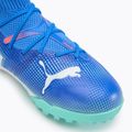 Fußballschuhe Kinder PUMA Future 7 Match TT + Mid Jr bluemazing/puma white/electric peppermint 7