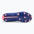 PUMA Ultra 5 Play FG/AG Jr Kinder-Fußballschuhe Lapislazuli/Puma Weiß/Sunset Glow 4