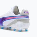 PUMA King Ultimate FG/AG Fußballschuhe puma weiß/bluemazing/flat light grey/sunset glow 13