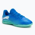 Fußballschuhe Kinder PUMA Future 7 Play It hyperlink blue/mint/puma white