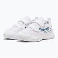 Kinder-Hallensportschuhe PUMA Varion II V Jr puma weiß/blau horizon 8