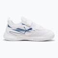 Kinder-Hallensportschuhe PUMA Varion II V Jr puma weiß/blau horizon 10