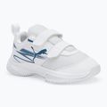 Kinder-Hallensportschuhe PUMA Varion II V Jr puma weiß/blau horizon