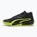 Basketballschuhe Herren PUMA Court Pro puma black/electric lime 2