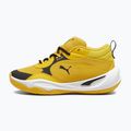 PUMA Playmaker Pro JR Kinder Basketball-Schuhe gelb sizzle/puma blackl 9