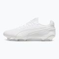 PUMA King Ultimate FG/AG Fußballschuhe puma weiß/puma silber 9