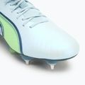 PUMA King Ultimate MxSG Herren Fußballschuhe frosted dew/fizzy apple 7