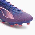 PUMA Ultra 5 Pro FG/AG Lapislazuli/Puma Weiß/Sonnenuntergang Gloe Fußballschuhe 7