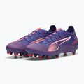 PUMA Ultra 5 Pro FG/AG Lapislazuli/Puma Weiß/Sonnenuntergang Gloe Fußballschuhe 8