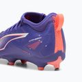 PUMA Ultra 5 Match FG/AG Jr Kinder-Fußballschuhe Lapislazuli/Puma Weiß/Sunset Glow 13