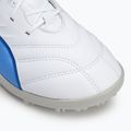 PUMA King Pro TT Fußballschuhe puma weiß/blauemazing/flach hellgrau/sunset glow 7