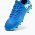 Fußballschuhe Kinder PUMA Future 7 Play FG/AG Jr hyperlink blue/mint/puma white 5