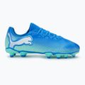 Fußballschuhe Kinder PUMA Future 7 Play FG/AG Jr hyperlink blue/mint/puma white 2