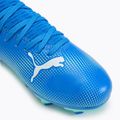 Fußballschuhe Kinder PUMA Future 7 Play FG/AG Jr hyperlink blue/mint/puma white 7