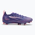 PUMA Ultra 5 Pro FG/AG Jr Kinder-Fußballschuhe Lapislazuli/Puma Weiß/Sunset Glow 10