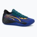 Basketballschuhe Herren PUMA All-Pro Nitro Crowd Craze lapis lazuli/cold green/puma black 2