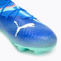 PUMA Future 7 Pro FG/AG Jr Kinder-Fußballschuhe bluemazing/puma weiß/electric peppermint 7