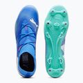 Fußballschuhe PUMA Future 7 Match MxSG blue mazing/puma white/electric peppermint 4