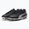 PUMA King Match FG/AG Fußballschuhe puma schwarz/puma weiß/cool dark grey 10