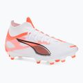 Fußballschuhe Herren PUMA Ultra 5 Match+ FG/AG puma white/puma black/glowing red