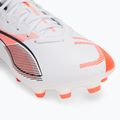 Fußballschuhe PUMA Ultra 5 Play FG/AG puma white/puma black/glowing red 7