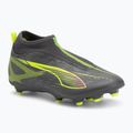 Fußballschuhe Kinder PUMA Ultra 5 Match+ LL FG/AG Jr matte aged silver/yellow alert/puma aged silver