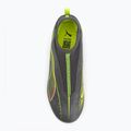 Fußballschuhe Kinder PUMA Ultra 5 Match+ LL FG/AG Jr matte aged silver/yellow alert/puma aged silver 5