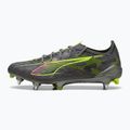 Fußballschuhe Herren PUMA Ultra 5 Ultimate MxSG matte aged silver/yellow alert/sun struck