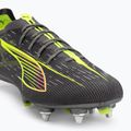 Fußballschuhe Herren PUMA Ultra 5 Ultimate MxSG matte aged silver/yellow alert/sun struck 7