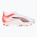 Fußballschuhe Kinder PUMA Ultra 5 Match FG/AG Jr puma white/puma black/glowing red 2