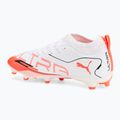 Fußballschuhe Kinder PUMA Ultra 5 Match FG/AG Jr puma white/puma black/glowing red 3