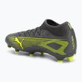 Fußballschuhe Herren PUMA Ultra 5 Play+ FG/AG matte aged silver/yellow alert/puma aged silver 3