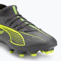 Fußballschuhe Herren PUMA Ultra 5 Play+ FG/AG matte aged silver/yellow alert/puma aged silver 7