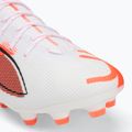 Fußballschuhe Herren PUMA Ultra 5 Pro FG/AG puma white/puma black/glowing red 7