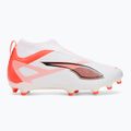 PUMA Ultra 5 Match+ LL FG/AG Jr Kinder Fußballschuhe puma weiß/puma schwarz/glühend rot 2