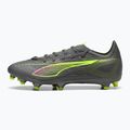 Fußballschuhe Herren PUMA Ultra 5 Match FG/AG matte aged silver/yellow alert/puma aged silver
