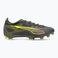 Fußballschuhe Herren PUMA Ultra 5 Match FG/AG matte aged silver/yellow alert/puma aged silver 2