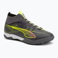 Fußballschuhe PUMA Ultra 5 Match+ TT matte aged silver/yellow alert/puma aged silver
