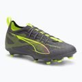 Fußballschuhe Kinder PUMA Ultra 5 Pro FG/AG Jr matte aged silver/yellow alert/sun struck