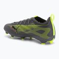 Fußballschuhe Kinder PUMA Ultra 5 Pro FG/AG Jr matte aged silver/yellow alert/sun struck 3